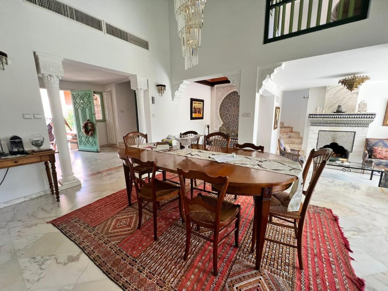 Villa Avec Piscine Privatisee A La Palmeraie Marrakesh Exterior photo