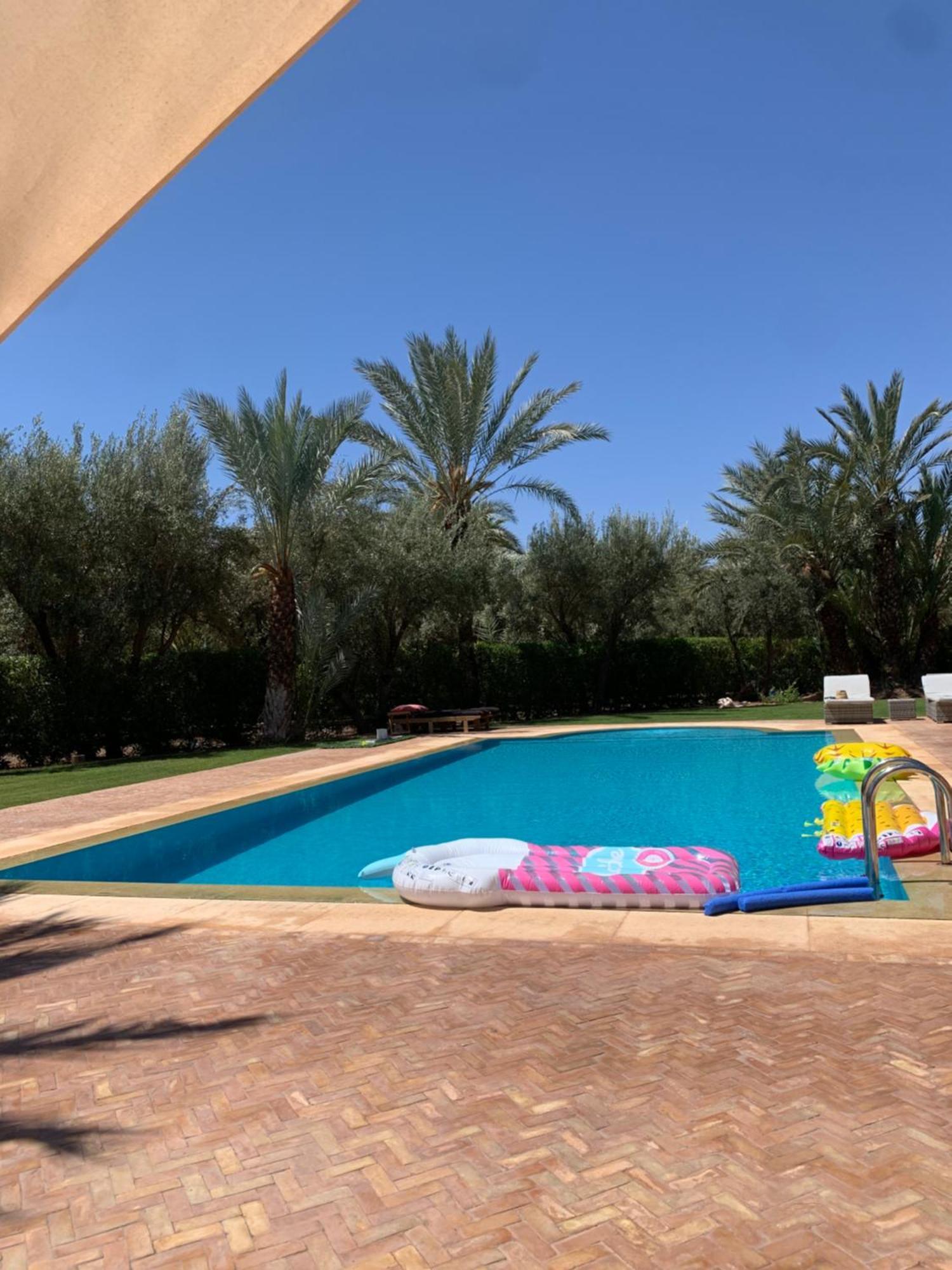 Villa Avec Piscine Privatisee A La Palmeraie Marrakesh Exterior photo
