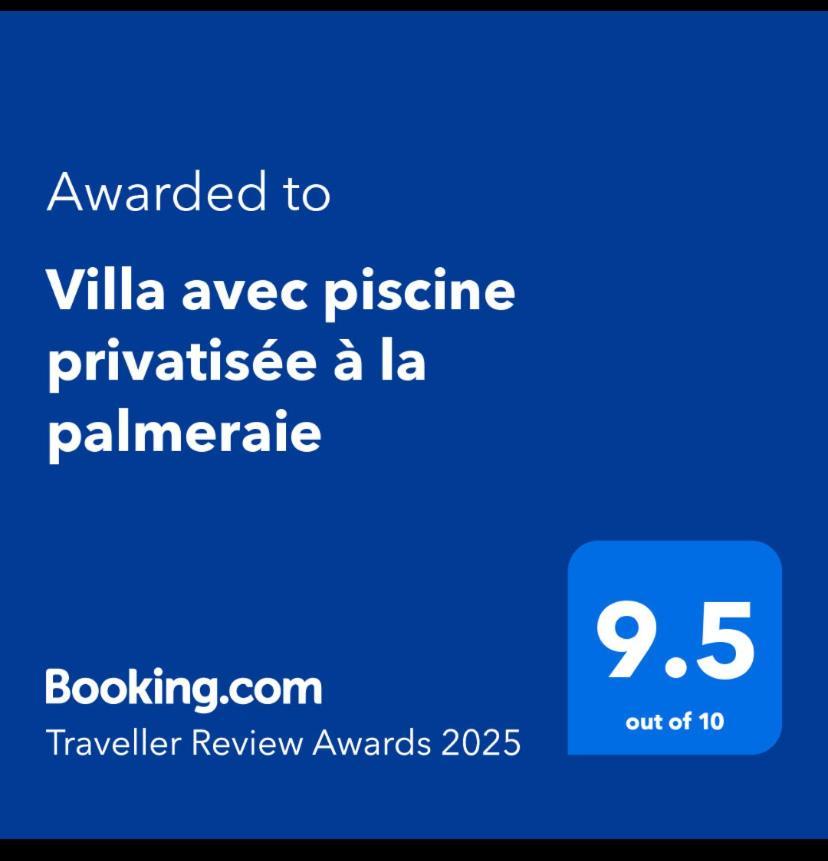Villa Avec Piscine Privatisee A La Palmeraie Marrakesh Exterior photo